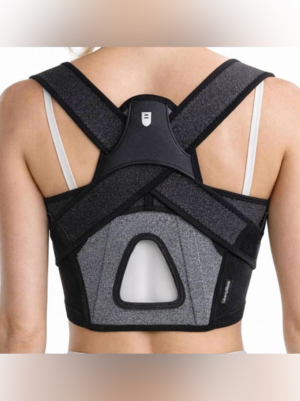 Back Posture Corrector Brace for Women - Gray/Black